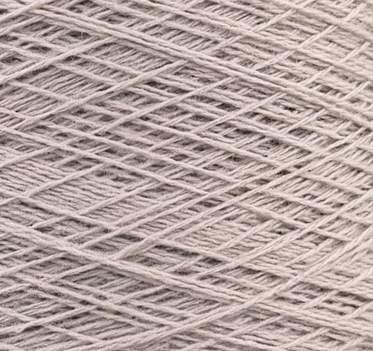 Loro Piana Lana Cash Nm 2/18 – Fil 90% Laine Mérinos 10% Cachemire col. Greige rosé